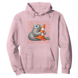 Neil The Seal Groovy Hoodie Retro Vintage Cute Seal Lover Graphic