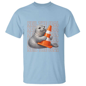Neil The Seal Groovy T Shirt Retro Vintage Cute Seal Lover Graphic