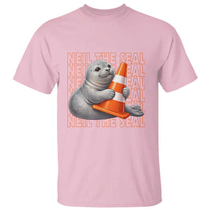 Neil The Seal Groovy T Shirt Retro Vintage Cute Seal Lover Graphic