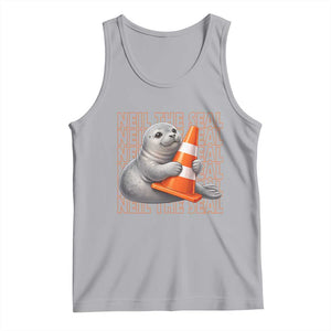 Neil The Seal Groovy Tank Top Retro Vintage Cute Seal Lover Graphic