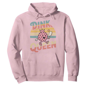 Pickleball Girl Lover Hoodie Dink Queen TS12 Light Pink Print Your Wear