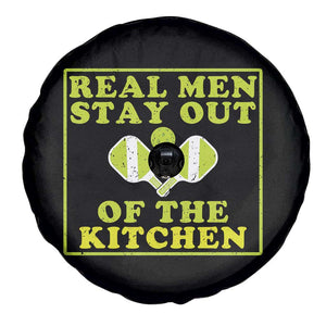 Funny Pickleball Spare Tire Cover Stay Out Of The Kitchen For Men TS12 Print Your Wear