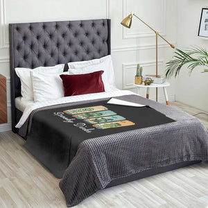 Funny Halloween Pickleball Throw Blanket Spooky Dinks Gift For Players TS12 Print Your Wear