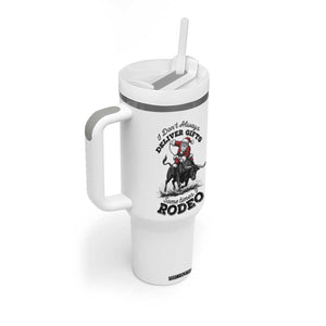 Funny Black Santa Cowboy Bull Rider Christmas Tumbler With Handle I Do Not Deliver Gifts I Rodeo TS12 Print Your Wear