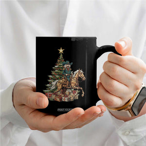 Funny Nutcracker Riding Horse Coffee Mug Western Life Christmas Gift TS12 Print Your Wear