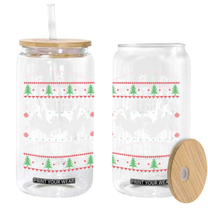 Id Rather Be Bull Riding Glass Can Rodeo Bull Rider Ugly Christmas Gift TS12 Print Your Wear