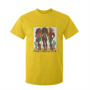 Merry Christmas Y'all T Shirt For Kid Funny Western Holiday Gift For Cowgirl TS12 Daisy Print Your Wear