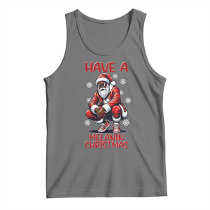 Have A Melanin Christmas Tank Top Black Pride Xmas Gift TS12 Black Heather Print Your Wear