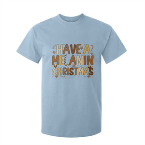 Funny Black Pride Have A Melanin Christmas T Shirt For Kid Culture Gift TS12 Light Blue Print Your Wear