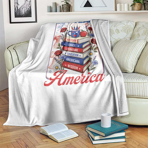 250 Years Of America American Teacher Graphic Throw Blanket Patriotic Educator Gift TS12 Print Your Wear
