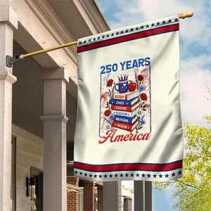 250 Years Of America American Teacher Graphic Patriotic Garden Flag Educator Gift TS12 Modern Beige Red Print Your Wear