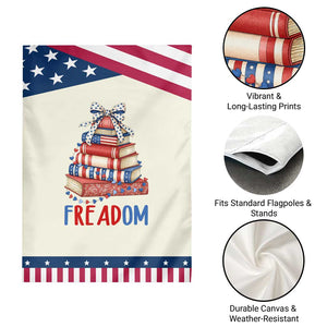 Funny Book Lover Gift Patriotic Garden Flag Freadom TS12 Print Your Wear
