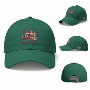 Funny Patriotic Book Lover Gift Baseball Cap Read White Blue Since 1776 TS12 Baseball Cap Universal Fit Irish Green Print Your Wear