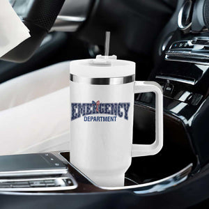 Patriotic ER Nurse Gift Tumbler With Handle America 250th Anniversary TS12 Print Your Wear