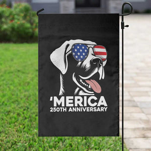 Merica Labrador Retriever Lover Garden Flag 250th Anniversary Gift TS12 Print Your Wear