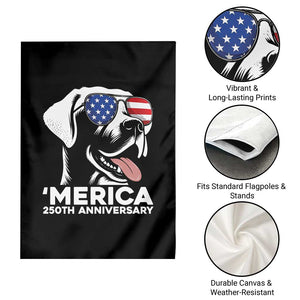 Merica Labrador Retriever Lover Garden Flag 250th Anniversary Gift TS12 Print Your Wear