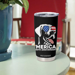 Merica Labrador Retriever Lover Tumbler Cup 250th Anniversary Gift TS12 Print Your Wear