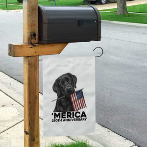 Patriotic Labrador Retriever Garden Flag America 250th Anniversary Gift TS12 Print Your Wear