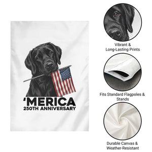 Patriotic Labrador Retriever Garden Flag America 250th Anniversary Gift TS12 Print Your Wear