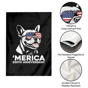 Merica French Bulldog Lover Garden Flag 250th Anniversary Gift TS12 Print Your Wear