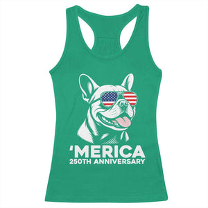 Merica French Bulldog Lover Racerback Tank Top 250th Anniversary Gift TS12 Irish Green Print Your Wear