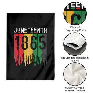 Juneteenth Freedom Pride Garden Flag African American Heritage Graphic