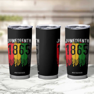 Juneteenth Freedom Pride Tumbler Cup African American Heritage Graphic TS12 Print Your Wear