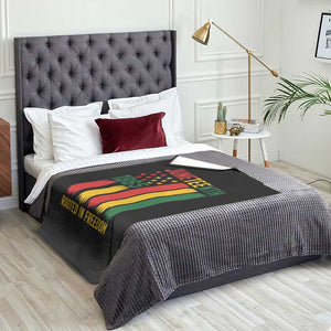Juneteenth Rooted In Freedom 1865 Throw Blanket African American Pride