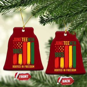 Juneteenth Rooted In Freedom 1865 Ceramic Ornament African American Pride