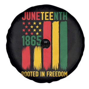 Juneteenth Rooted In Freedom 1865 Spare Tire Cover African American Pride TS12 Print Your Wear