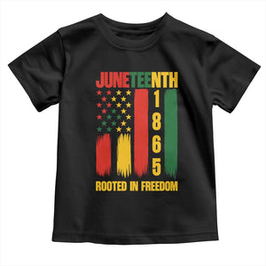 Juneteenth 1865 Freedom Pride Toddler T Shirt African American Heritage Graphic