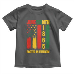 Juneteenth 1865 Freedom Pride Toddler T Shirt African American Heritage Graphic