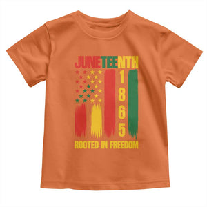 Juneteenth 1865 Freedom Pride Toddler T Shirt African American Heritage Graphic