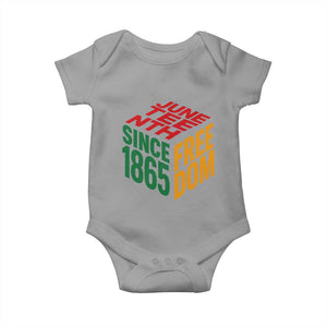 Juneteenth 1865 Freedom Baby Onesie African American Pride