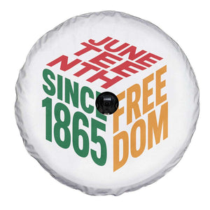 Juneteenth 1865 Freedom Spare Tire Cover African American Pride
