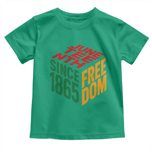 Juneteenth 1865 Freedom Toddler T Shirt African American Pride TS12 Irish Green Print Your Wear