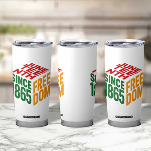 Juneteenth 1865 Freedom Tumbler Cup African American Pride TS12 Print Your Wear