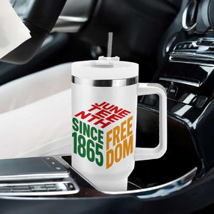 Juneteenth 1865 Freedom Tumbler With Handle African American Pride TS12 Print Your Wear