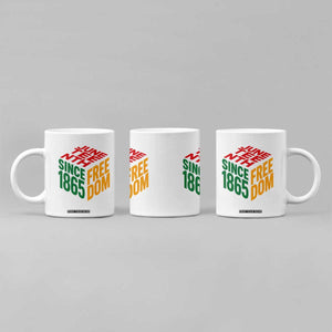 Juneteenth 1865 Freedom Coffee Mug African American Pride