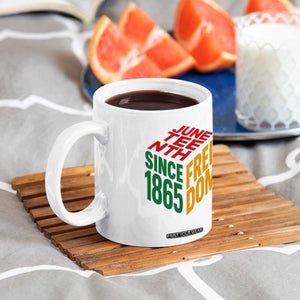 Juneteenth 1865 Freedom Coffee Mug African American Pride