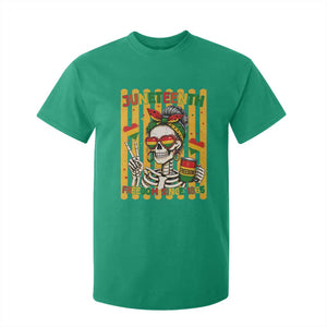 Skeleton Juneteenth Freedom T Shirt For Kid African American Pride Gift