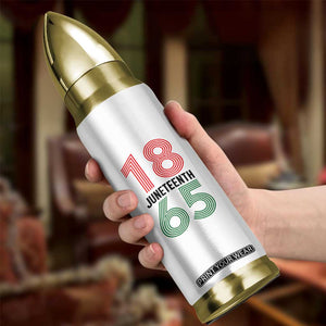 Vintage Juneteenth 1865 Bullet Tumbler Retro Striped Number Graphic TS12 Print Your Wear