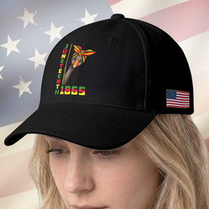 Funny Juneteenth Goose Baseball Cap African American Pride Gift
