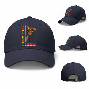 Funny Juneteenth Goose Baseball Cap African American Pride Gift