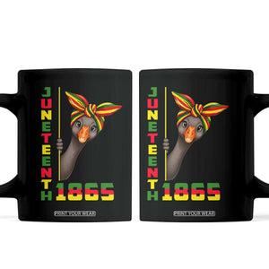 Funny Juneteenth Goose Coffee Mug African American Pride Gift