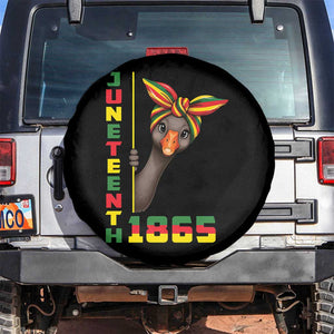 Funny Juneteenth Goose Spare Tire Cover African American Pride Gift TS12 No hole Black Print Your Wear