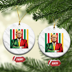 Juneteenth American Leader Inspiration Ceramic Ornament 1865 American Heritage Gift TS12 1pc White Marble Print Your Wear