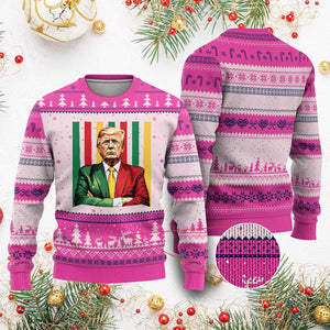 Juneteenth American Leader Inspiration Ugly Christmas Sweater 1865 American Heritage Gift