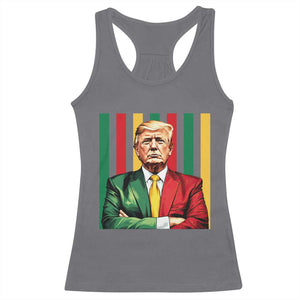 Juneteenth American Leader Inspiration Racerback Tank Top 1865 American Heritage Gift TS12 Charcoal Print Your Wear