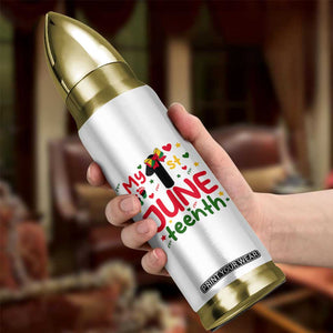 My First Juneteenth Bullet Tumbler African American Baby Freedom Day
